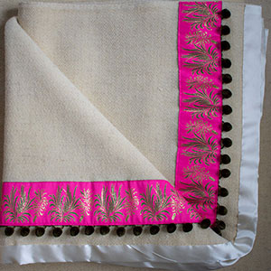  Beili Glas Welsh Blanket - Designed by Nicola Daley and handmade in Wales
