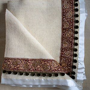  Beili Glas Welsh Blanket - Designed by Nicola Daley and handmade in Wales